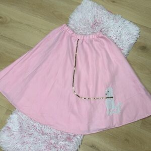 California Costume collections pastel pink Skater circle poodle skirt XL